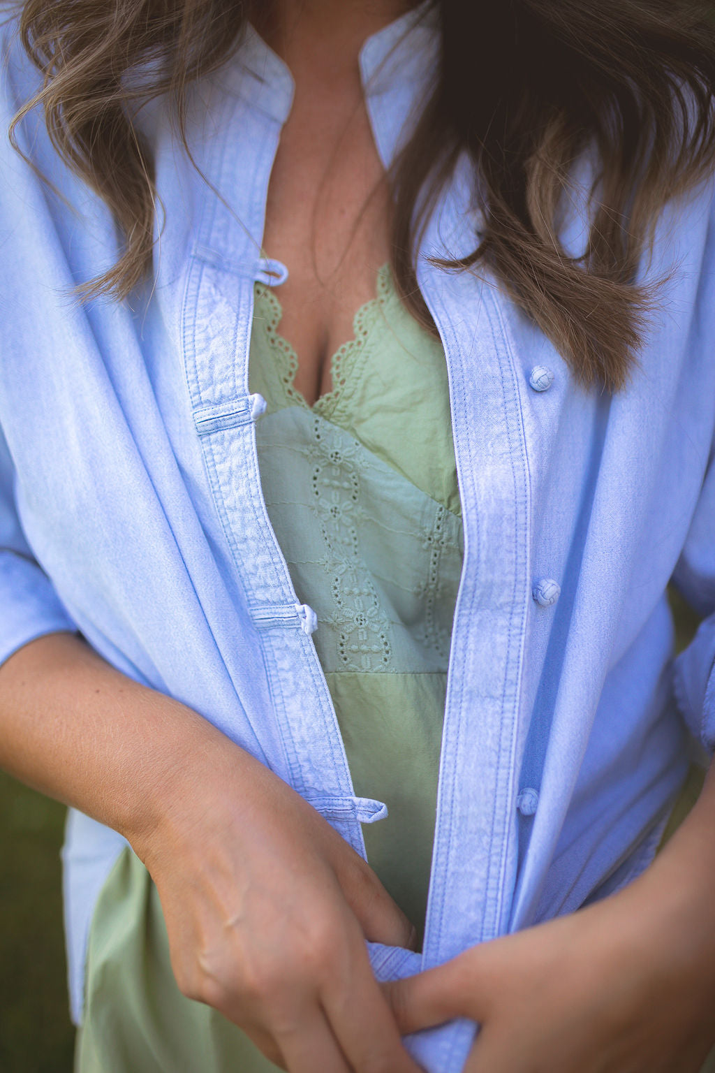 MAKINNA: HEIRLOOM POPLIN DRESS