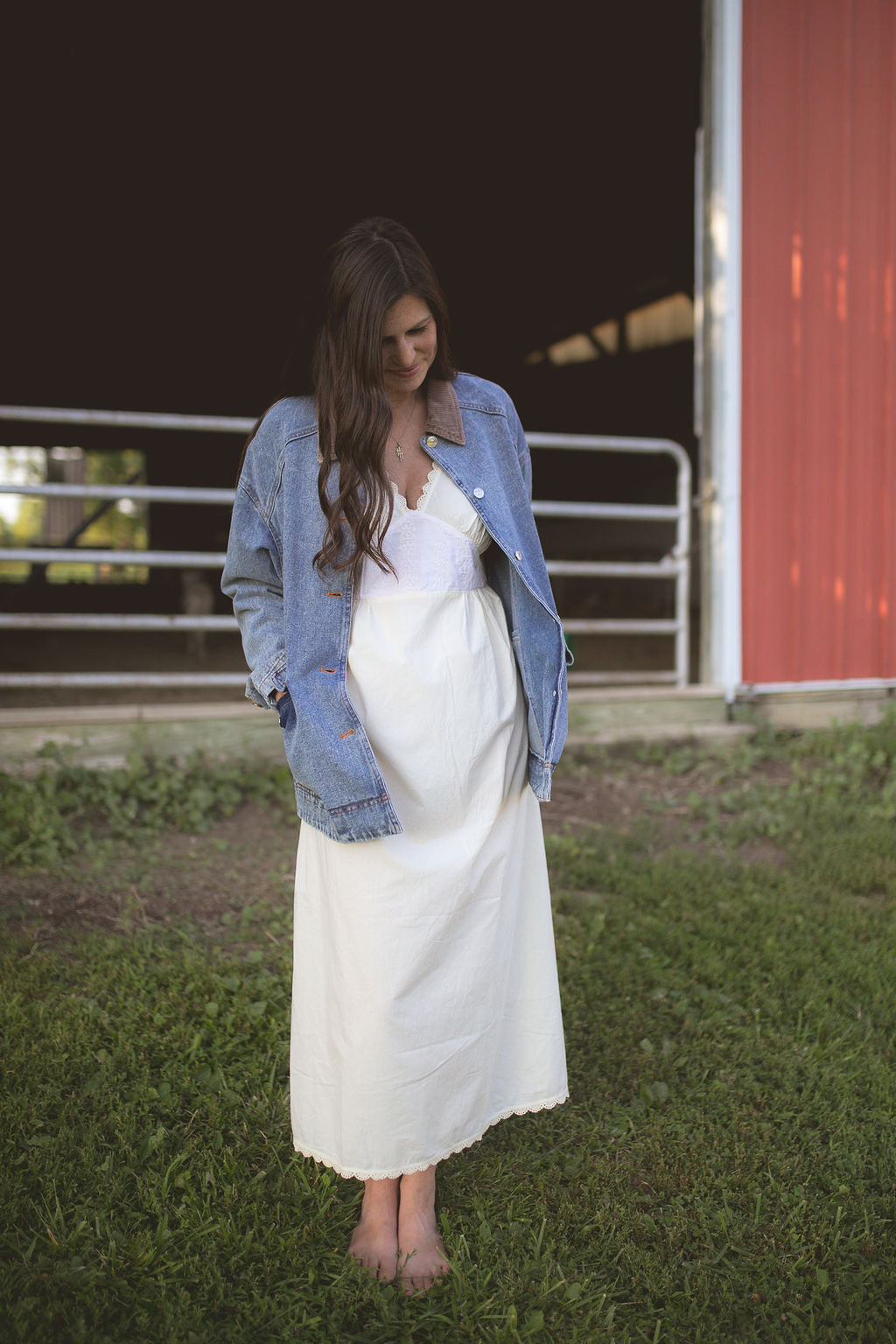 MAKINNA: HEIRLOOM POPLIN DRESS