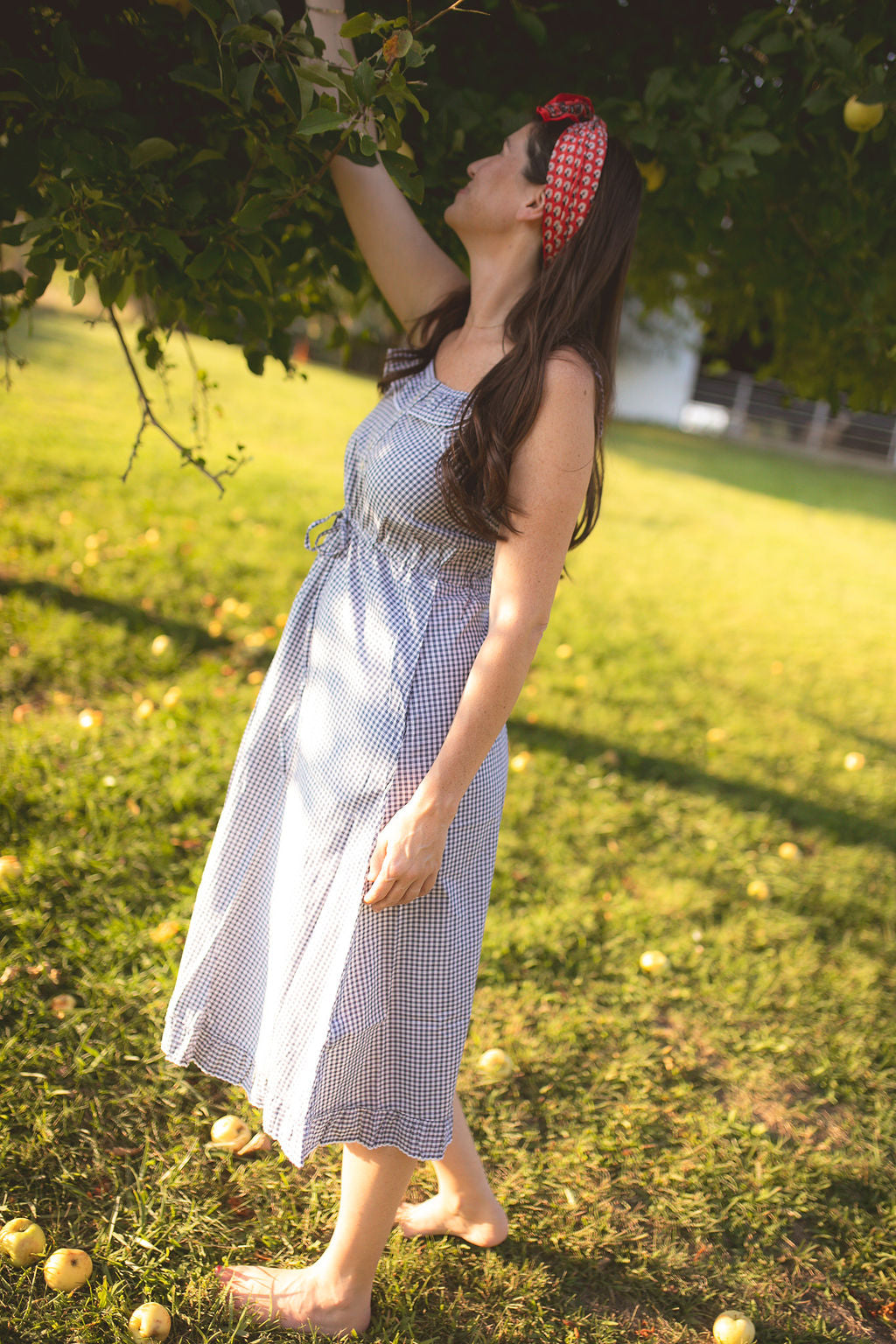 SOLEIL: HEIRLOOM GINGHAM DRESS