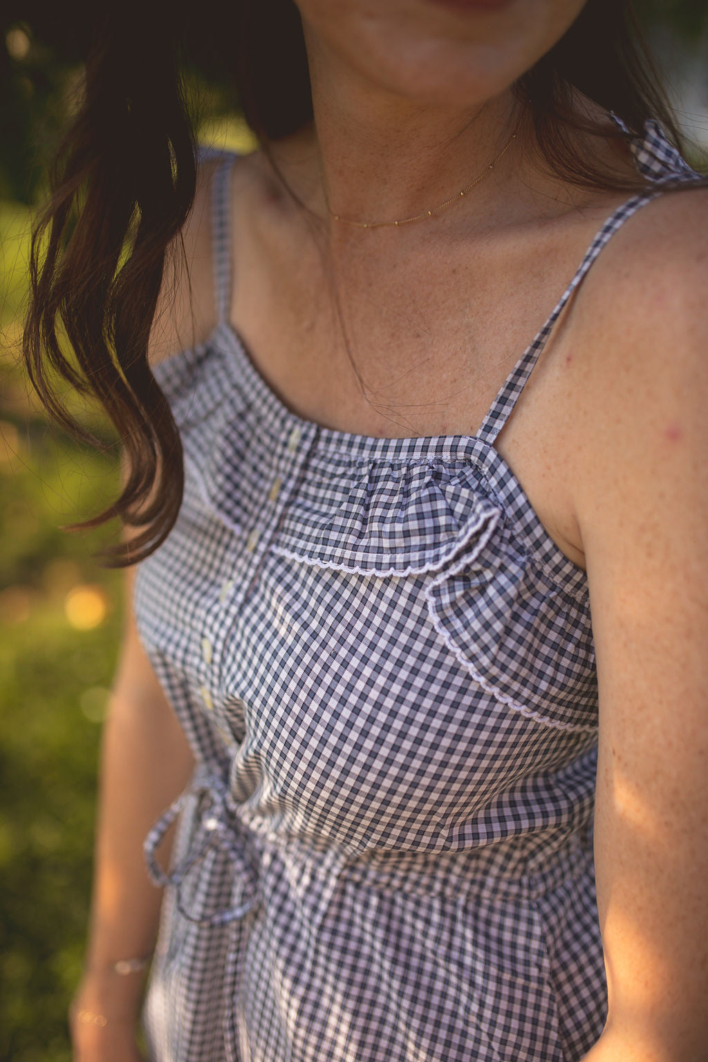 SOLEIL: HEIRLOOM GINGHAM DRESS