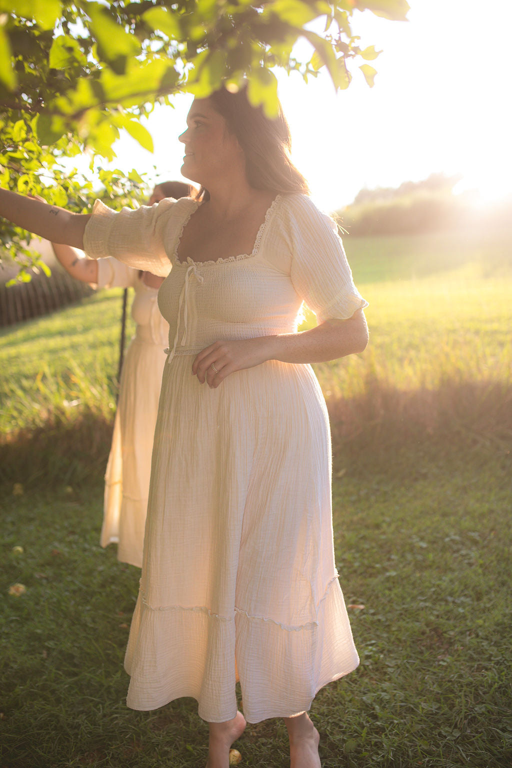 BLYTHE: HEIRLOOM ORGANIC GAUZE DRESS