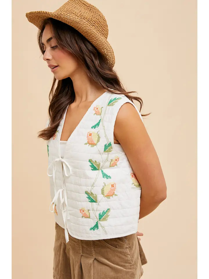 JAYNE: QUILTED VEST