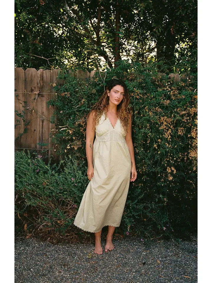 MAKINNA: HEIRLOOM POPLIN DRESS