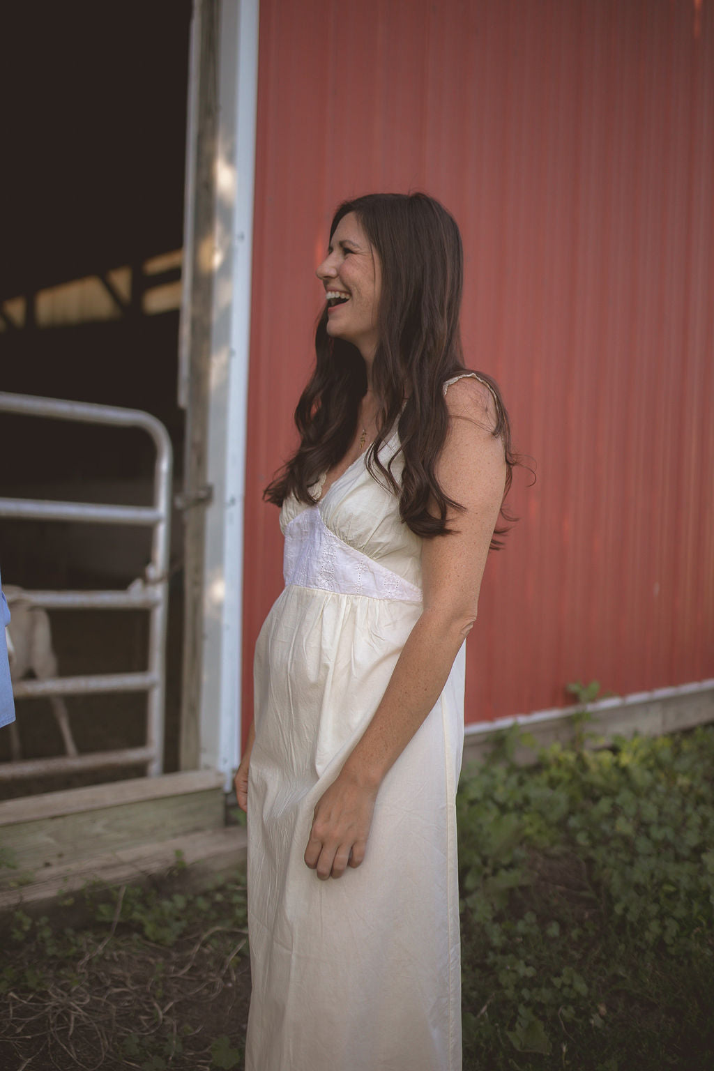 MAKINNA: HEIRLOOM POPLIN DRESS