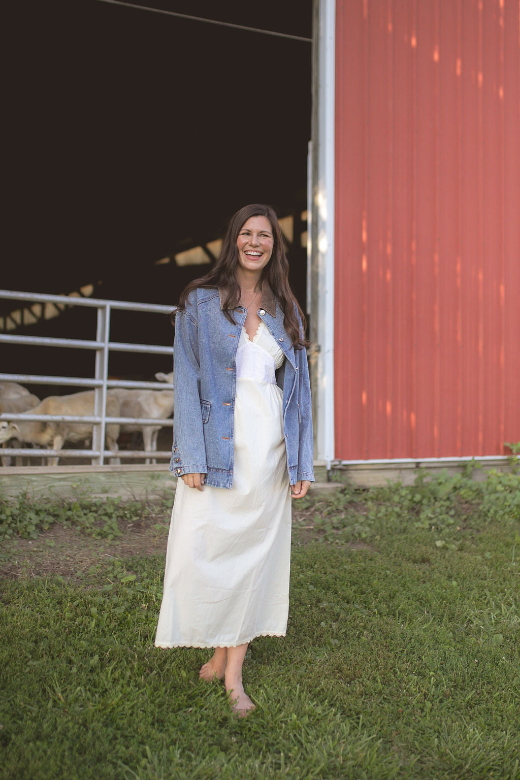 MAKINNA: HEIRLOOM POPLIN DRESS