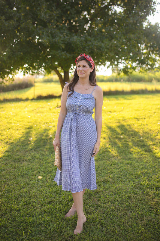 SOLEIL: HEIRLOOM GINGHAM DRESS