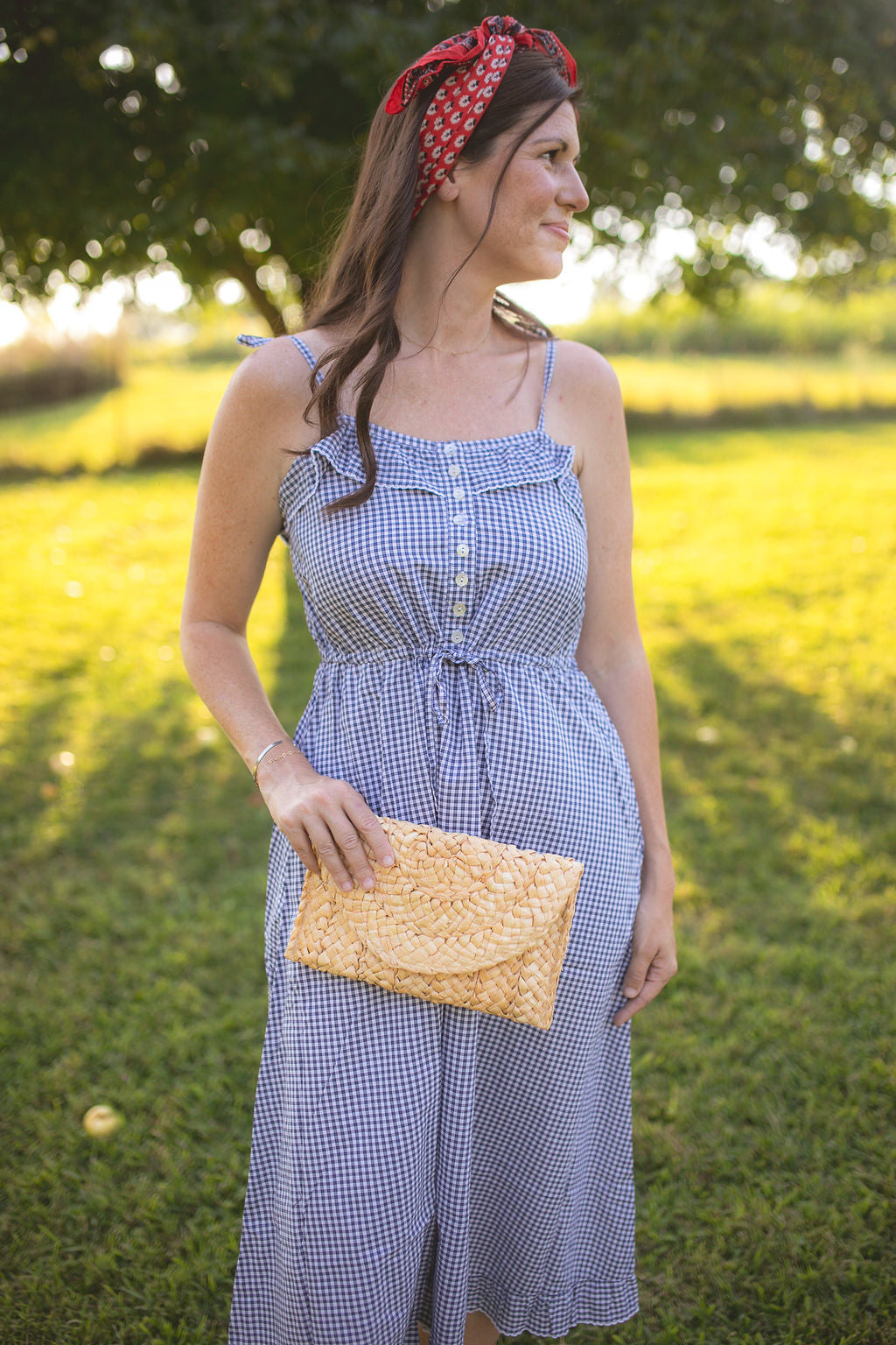 SOLEIL: HEIRLOOM GINGHAM DRESS