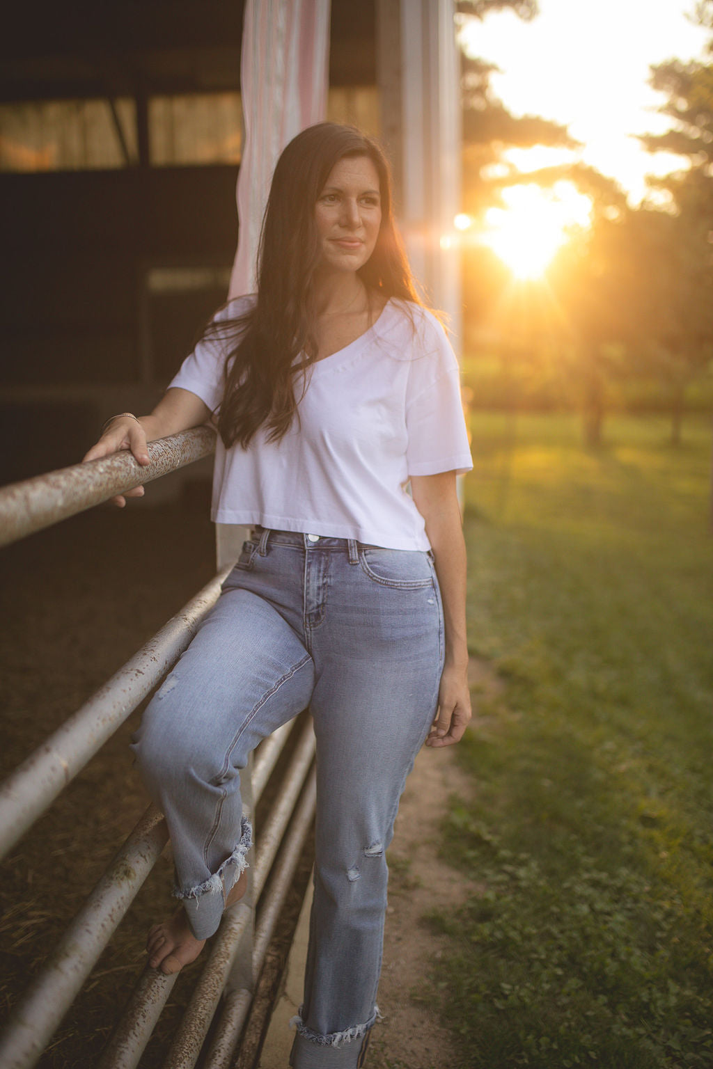 MINDY: HEIRLOOM ORGANIC COTTON TEE