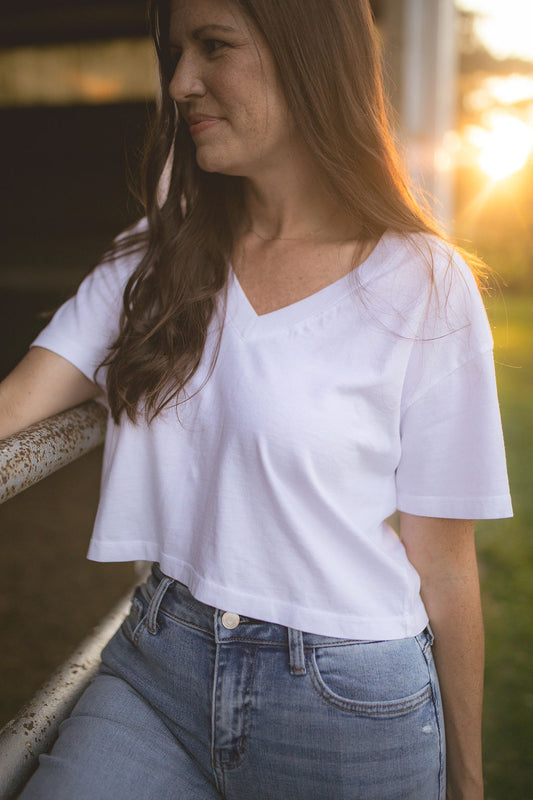 MINDY: HEIRLOOM ORGANIC COTTON TEE