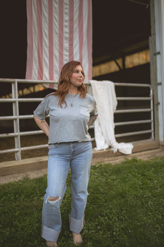 DELANE: PERFECT CUFF JEANS
