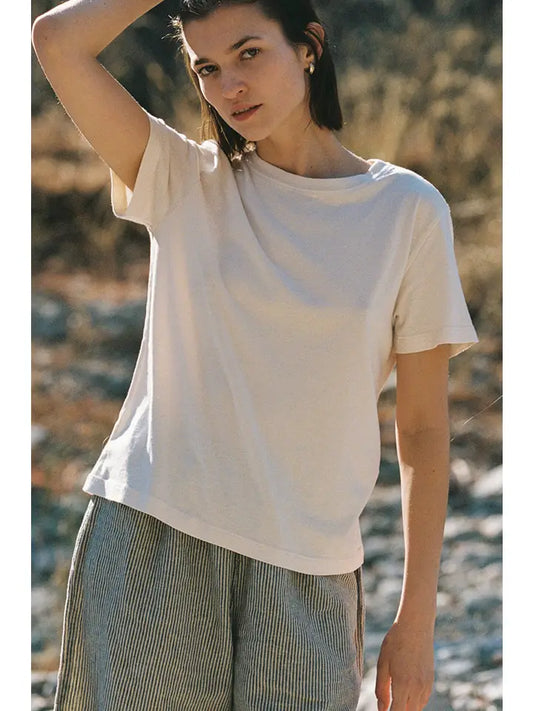 HENNY: HEIRLOOM ORGANIC COTTON & HEMP TEE