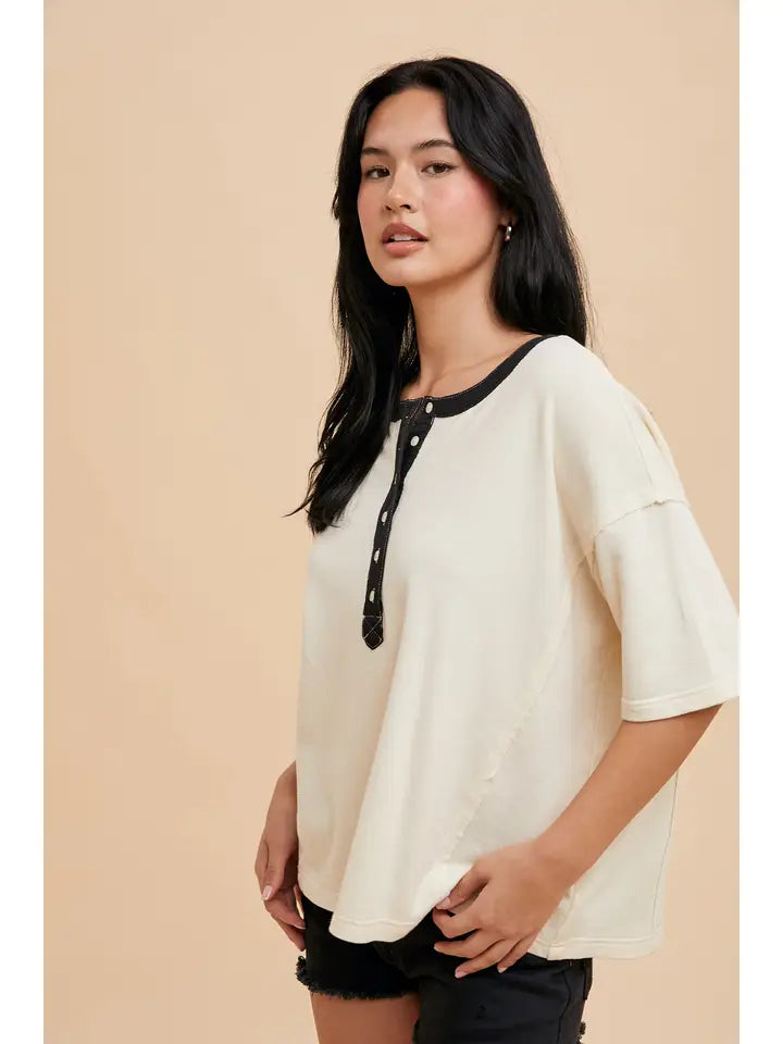 HENLEY: TEE