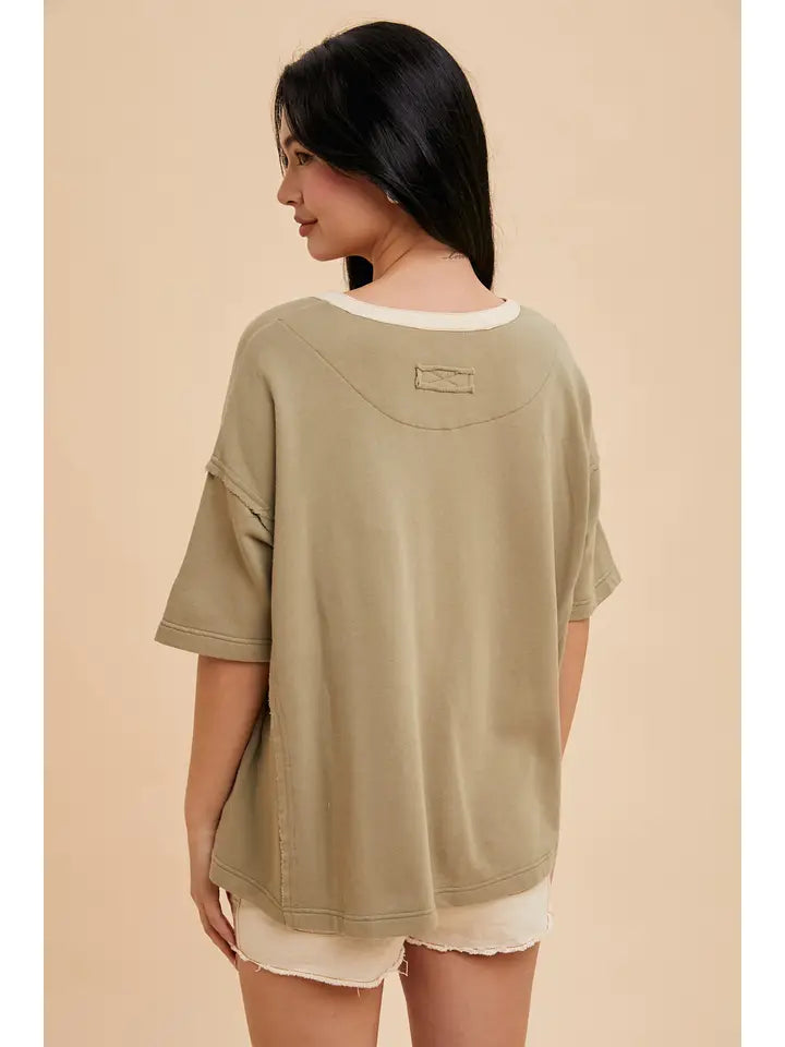 HENLEY: TEE