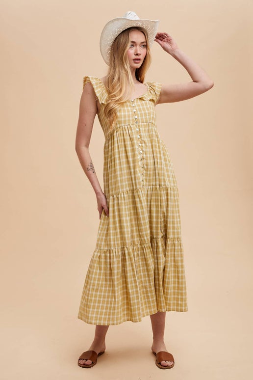 DARLING: PLAID DRESS