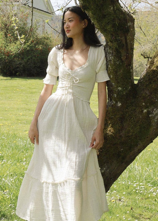 BLYTHE: HEIRLOOM ORGANIC GAUZE DRESS