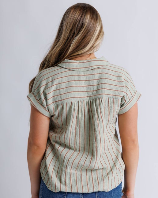 ALLIE: BUTTON DOWN BLOUSE