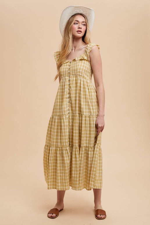 DARLING: PLAID DRESS