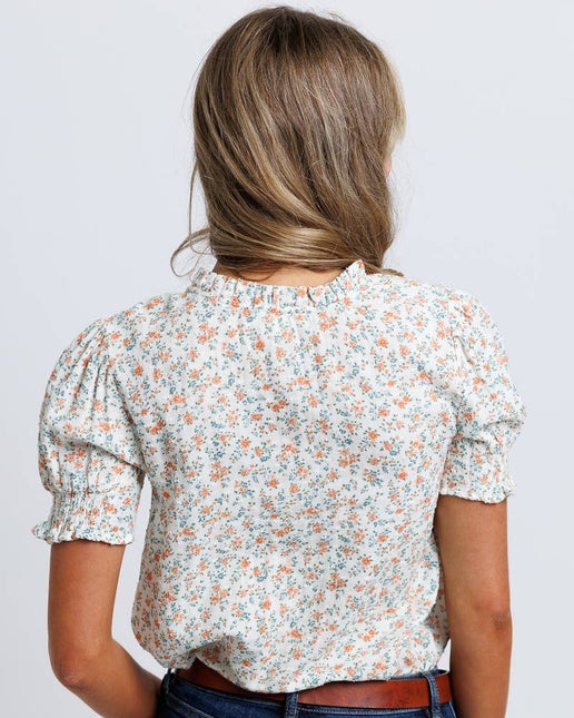 ARIA: DAINTY FLORAL TOP